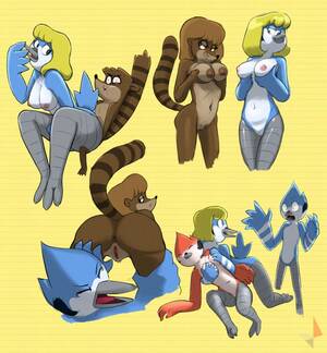 Margaret From Regular Show Porn Face Sitting - Rule 34 - anthro anus areola ass avian barbera (regular show) bird blonde  hair blue jay breast grab breasts brown hair cartoon network casual claws  closed eyes corvid d-rock drockdraw female hair