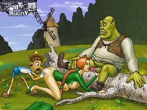 Gay Cartoon Porn Shrek - Sample Cartoon Reality Pictures Gallery
