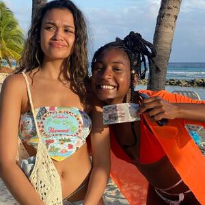 aloha nude beach - Madison Bailey Bikini Photos: 'Outer Banks' Stars Beach Pics