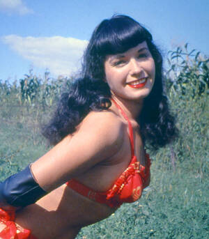 Betty Spanks Native American Porn Stars - Bettie Page - Wikipedia