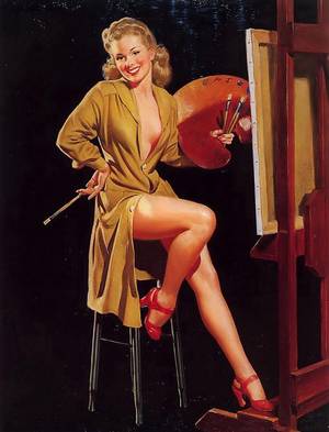 50s Pinup Girl Porn - Paper Pin, Cartoon Girls, Pin Up Girls, Milla, Pinup Art, Google, Unicorns,  Porn, Unicorn