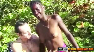 african tribal dick - Exploited Native African Tribe Slut In OUTSIDE Interracial Safari - XNXX.COM