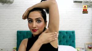 indian tv anchor boobs - Indian News Anchor Underarms watch online