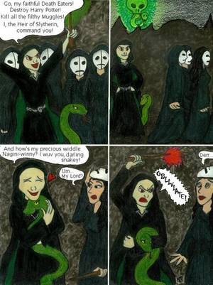 Harry Potter Voldemort - Harry Potter Vs. Twilight wallpaper with anime called Voldemort and Nagini