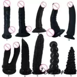 black dildo lovers - Black Big Dildo For Sex Machine Attachment Quick Connector Dildo Love  Machine | Pornhint