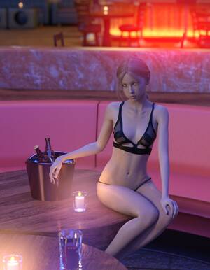 Lingerie Cartoon Porn - Liliana lingerie- Darklord - Porn Cartoon Comics