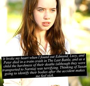 Lucy Fire Porn Crying - Narnia | Which is why I wish C. S. Lewis had been able to write the story