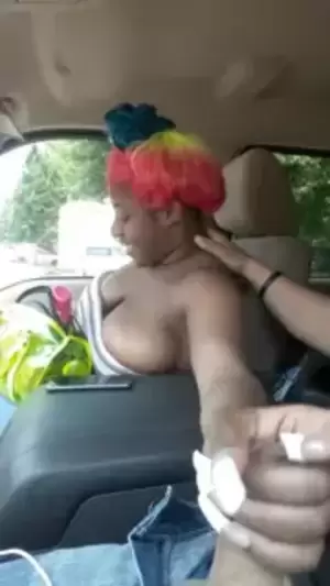 car handjob black - Black Woman in Car handjob with cum | xHamster