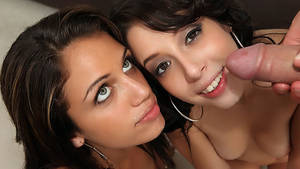 cyrus blow - Allison Banks and Cyrus Blow Cumshots