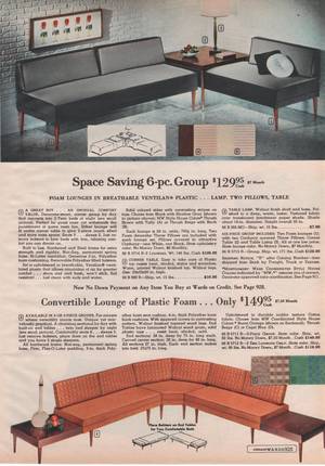 Furniture Porn - Vintage Furniture Porn-Montgomery Ward 1961