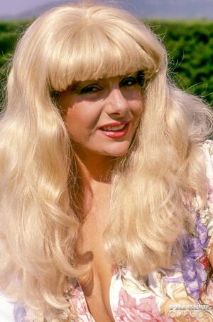 blonde vintage breasts - Big hair blonde frees pointy big tits to bang in the woods in vintage porn  set - PornPics.com