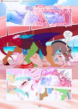 Mlp Celestia Porn Comic Bracking Sun - Fun in the Sun porn comic - the best cartoon porn comics, Rule 34 | MULT34