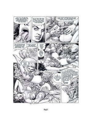 hilda and bondage cartoons - Cruel BDSM comics - Hilda 1