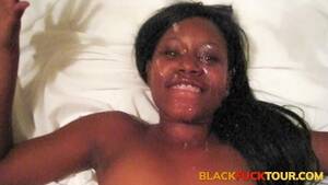black college facials - Black Busty African College Girl Loves Getting Cummed On! Porn Videos -  Tube8