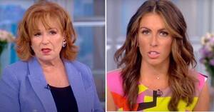 Alyssa Branch Rough Sex - The View's Joy Behar Compares Alyssa Farah Griffin To Meghan McCain