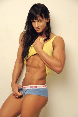 huge natural boobs fitness - Cindy Landolt - The Fitness Girlz