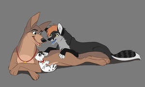 101 Dalmatians Thunderbolt Porn - 86088 - safe, artist:tuwka, patch (101 dalmatians), thunderbolt (101  dalmatians), oc, canine, dalmatian, dog, german shepherd, mammal, feral, 101  dalmatians, disney, male, males only, puppy, trio, trio male, young -  Furbooru