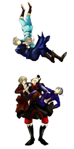 Hetlai Denmark Porn - APH Hetalia Nordics<<< Norway why cant you be nice for once?