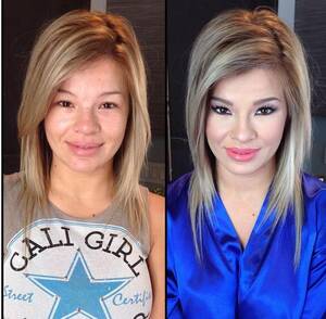 adriana sephora - Porn stars share before and after makeup looks in Instagram photo series |  Independent.ie