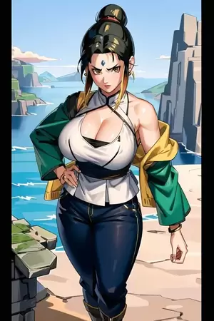 Fusion Porn - Chi-Chi & Tsunade fusion free hentai porno, xxx comics, rule34 nude art at  HentaiLib.net