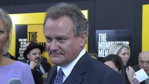 Downton Abbey Porn - Hugh Bonneville talks Downton Abbey porn movie with Brad Blanks at The  Monuments Men Premiere