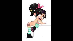 Cartoon Porn Wreck It Ralph Venelope - Vanellope anal blacked - Rule 34 Porn