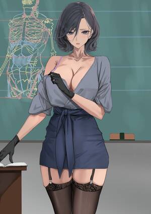 hentai teacher dress - art teacher suddenly takes off her clothes [original] free hentai porno,  xxx comics, rule34 nude art at HentaiLib.net