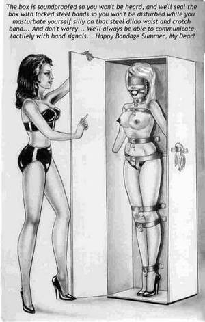 lesbian toon bondage rope - âšœSexSlutSlaveâ˜€Painâšœ