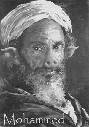 Mohammed Getting Fucked By A Goat In The Ass - Mohammed, the goat loving child molester