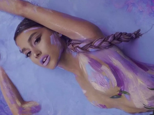 Ariana Grande Naked Porn Bunny Suit - Ariana Grande's hottest snaps - Playboy bunny, plunging dress to nothing  but paint - Daily Star