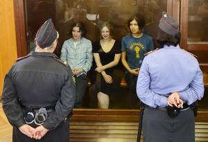 nadia pussy riot orgy - Russian court imprisons Pussy Riot band members on hooliganism charges | CNN