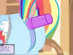 Fluttershy Lesbian - My Little Pony Twilight, Fluttershy, Rainbow Dash XXX Game