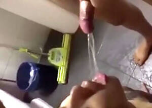 big dick asian shemales pissing - Pissing Shemale Porn