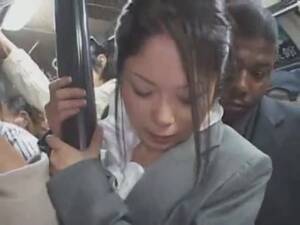 Japanese Business Lady Groped Porn - Japanese business lady sucks black cock in public - GropingTube.com