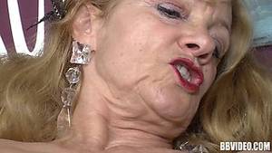 german granny - Mature German amateur with big tits joins a kinky couple for a blazing  threesome