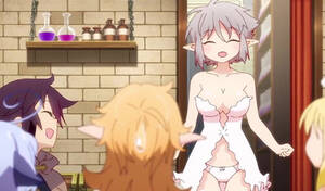 blonde lesbian furry hentai - Sweet blonde hentai cutie scissoring with furry lesbian