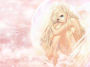 anime porn naked angels - angel blonde hair blue eyes nude taka tony wings | konachan.com -  Konachan.com Anime Wallpapers