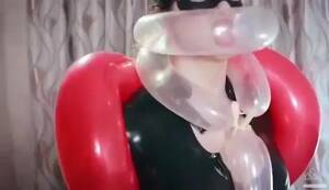 latex bondage balloon fetish - Balloon Bondage - ThisVid.com