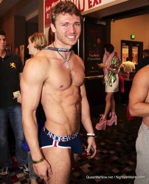 Hottest Straight Male Porn Stars - Straight Male Porn Stars and Hot Guys at AVN Expo 2017