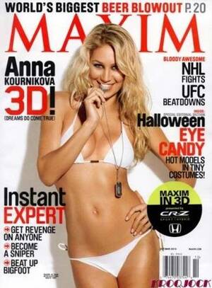Anna Kournikova Sexy - Maxim - Poprosa