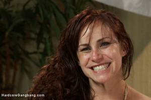 donna redhead interracial porno - Photo number 15 from Busty Redhead in Rough Interracial Gangbang with  Creampie shot for Hardcore Gangbang