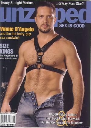 Horny Gay Porn Stars - Unzipped August 2007, Unzipped August 2007 Gay Adult Pornographic