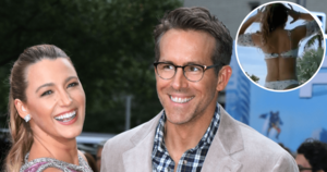 Blake Lively Thong Porn - Blake Lively Shows Off Her Butt in a Cheeky Bikini Photo