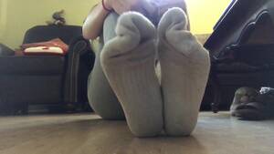 Nike Socks Fetish - Smelly White Nike Socks