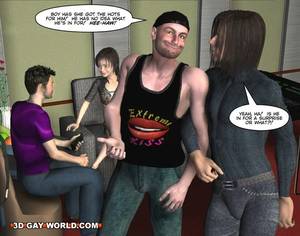 Kinky Gay Porn Cartoons - Kinky cartoon xxx a gay dude fucking a she-male. - Picture 5