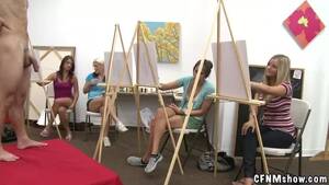 Cfnm Porn Models - CFNM Show - Art class has horny male models