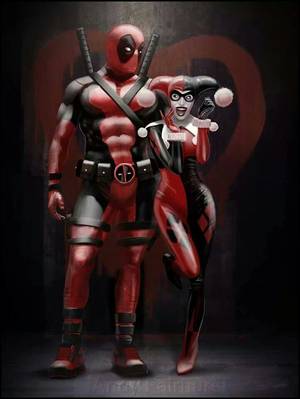 Deadpool And Harley Quinn Porn - Harley Quinn + Deadpool=ðŸ’˜ ship name=Harleypool or Deadquinn
