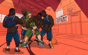 Cartoon Basketball Porn - Black Lover Naked II