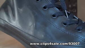 Converse Anal - Converse Sneaker Fetish With Rubber Anal Action | xHamster