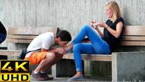 black girls kissing feet - Kissing girls feet (how to pick up girls) - YouTube